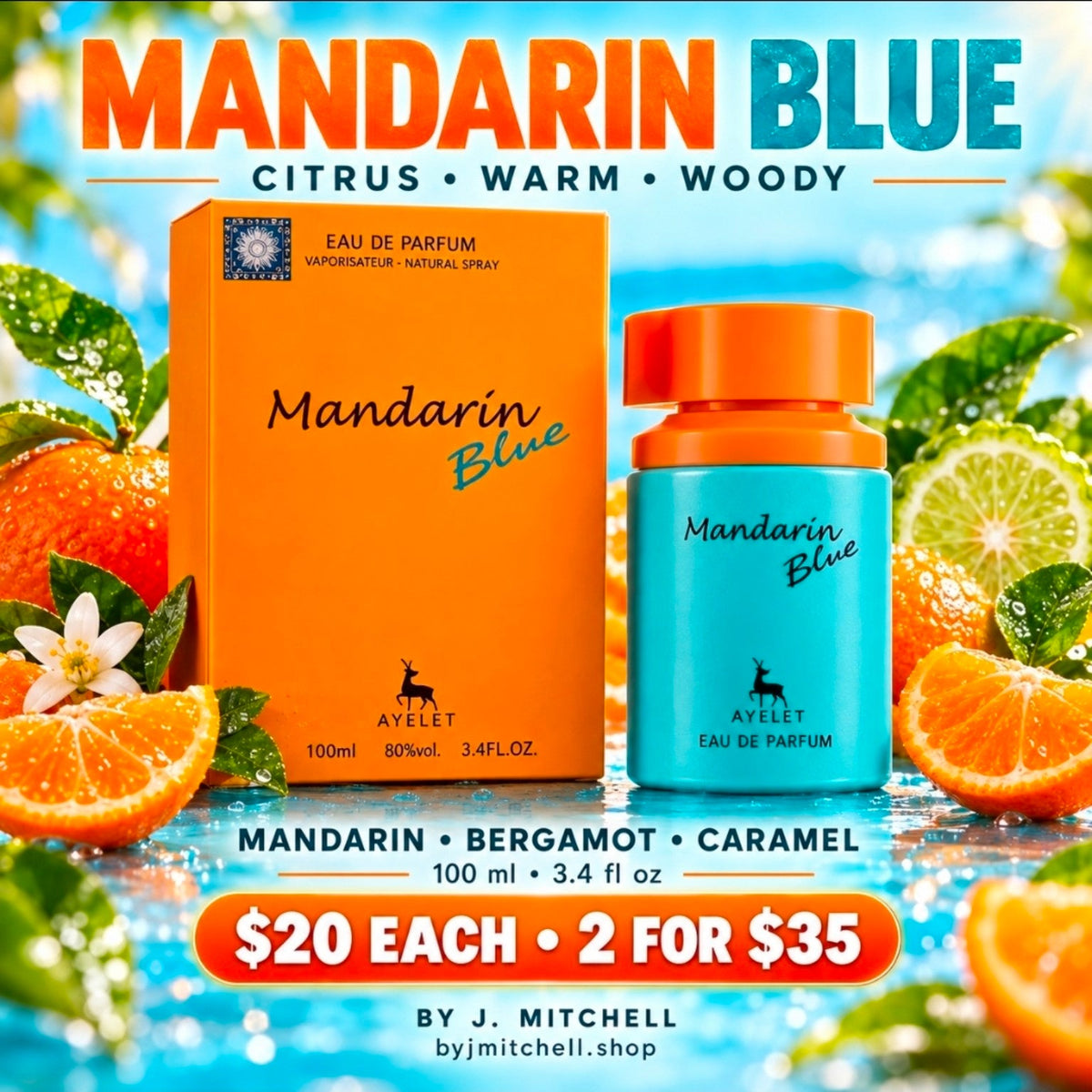 Mandarin Blue Eau de Parfum product image