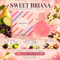 Sweet Briana Eau de Parfum for women, with fragrance notes and By J. Mitchell branding