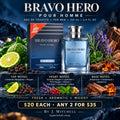 Bravo Hero Pour Homme Eau de Toilette and fragrance notes