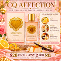 CQ Affection Pour Femme Eau de Parfum, 100 ml, fragrance notes