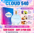 Cloud 540 Eau de Parfum for women, 100 ml, with fragrance notes