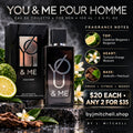 You & Me Pour Homme Eau de Toilette fragrance notes, 100ml