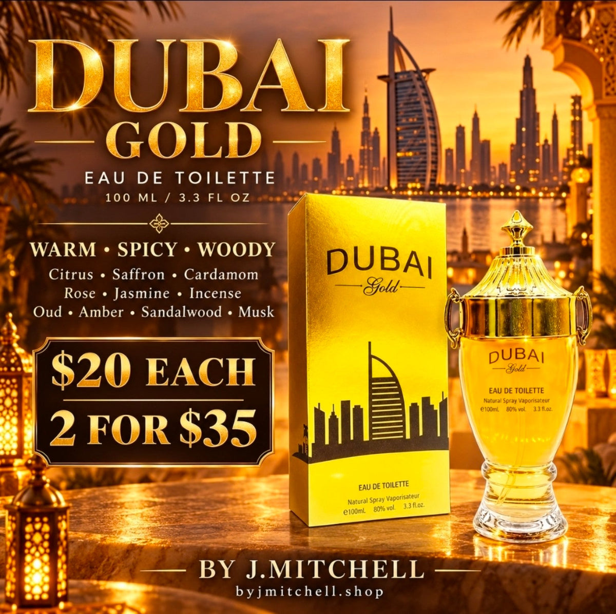 Dubai Gold Eau de Parfum product image