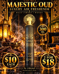 Majestic Oud 300 mL air freshener – $10 each or 2 for $18