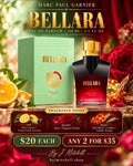 Marc Paul Garnier Bellara Eau de Parfum 100 ml flyer with fragrance notes and store pricing