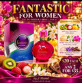 Fantastic for Women Eau de Parfum flyer with fragrance notes