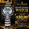 Silver Geneva Watch