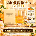 Amor in Roma Gold EDP fragrance notes and $20 offer