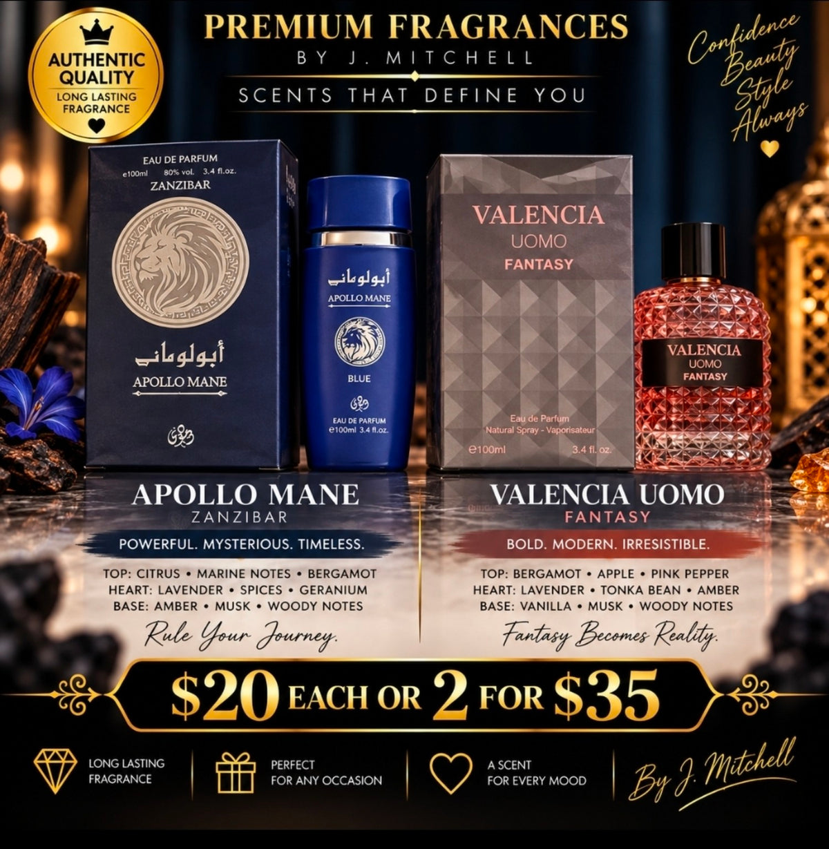 Valencia Uomo Fantasy fragrance