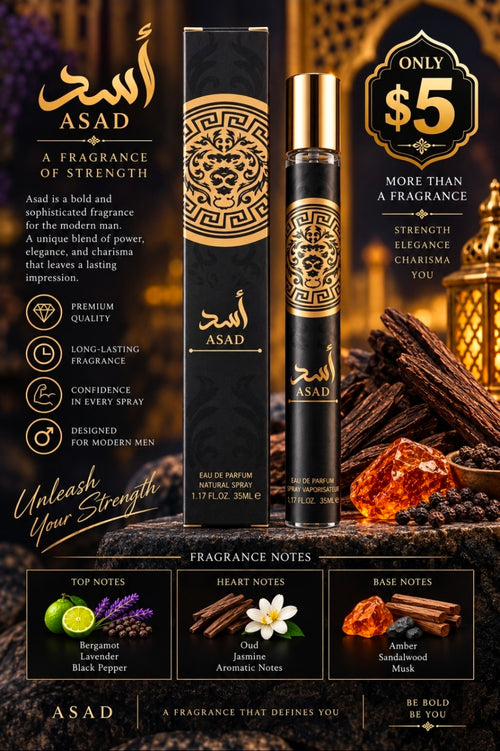 Asad Black Eau de Parfum 35 mL