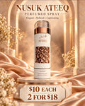 Ateeq by Nusuk perfumed spray — $10 each or 2 for $18