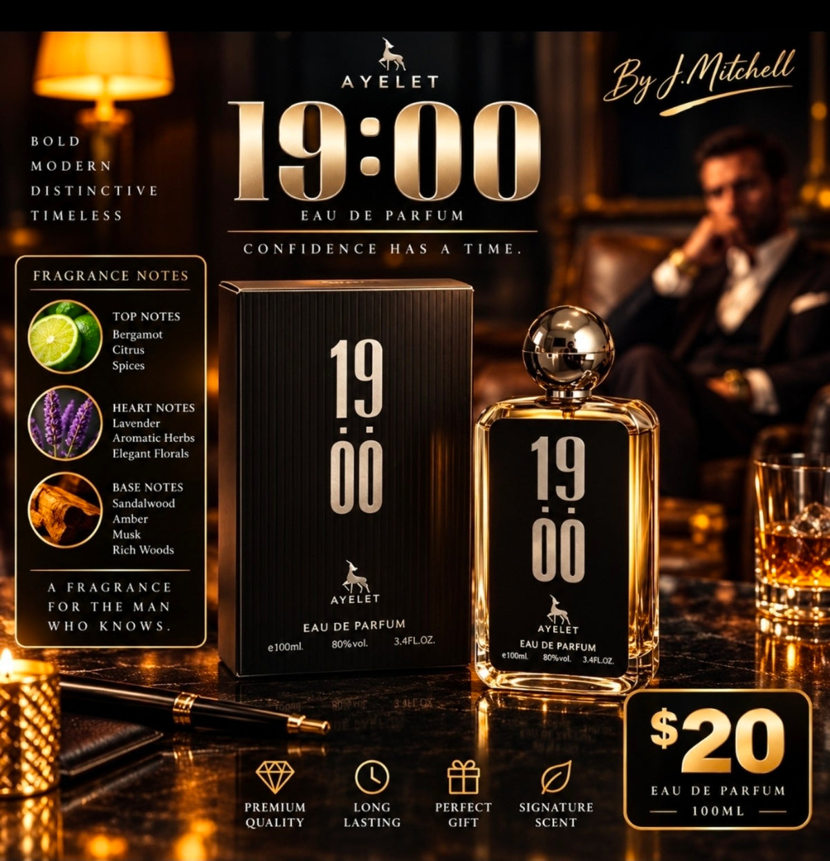 Ayelet 19:00 Eau de Parfum