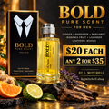 Bold Pure Scent by J. Mitchell promotional graphic