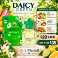Daicy Green Eau de Parfum 100 ml, fragrance notes and $20 each or any 2 for $35