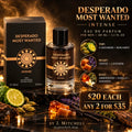 Desperado Most Wanted Intense Eau de Parfum promotional image