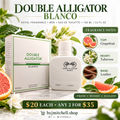 Double Alligator Blanco men's Eau de Toilette with fragrance notes and By J. Mitchell offer