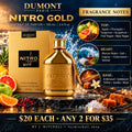 Dumont Paris Nitro Gold fragrance notes and $20 store offer