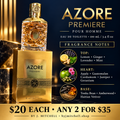 Azore Premiere Pour Homme Eau de Toilette and fragrance notes
