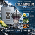 Aroma Couture Champion for Men with suggested scent profile