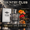 Country Club Platinum Pour Homme with fragrance notes