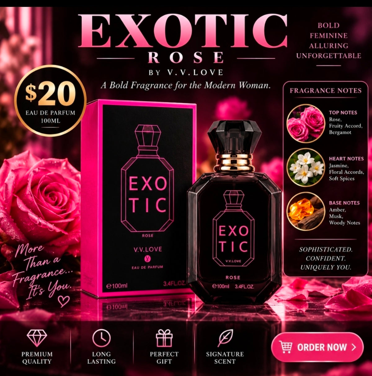 Exotic Rose Eau de Parfum