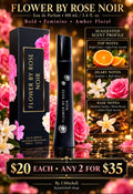 Flower By Rose Noir scent profile and $20 each / any 2 for $35 offer