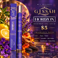 Gissah Horizon 35 ml travel spray with fragrance notes, $5, By J. Mitchell