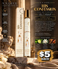 His Confession white travel fragrance by J. Mitchell