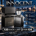 Innocent For Men Eau de Toilette by Aroma Couture, fragrance notes and $20 / 2 for $35 offer