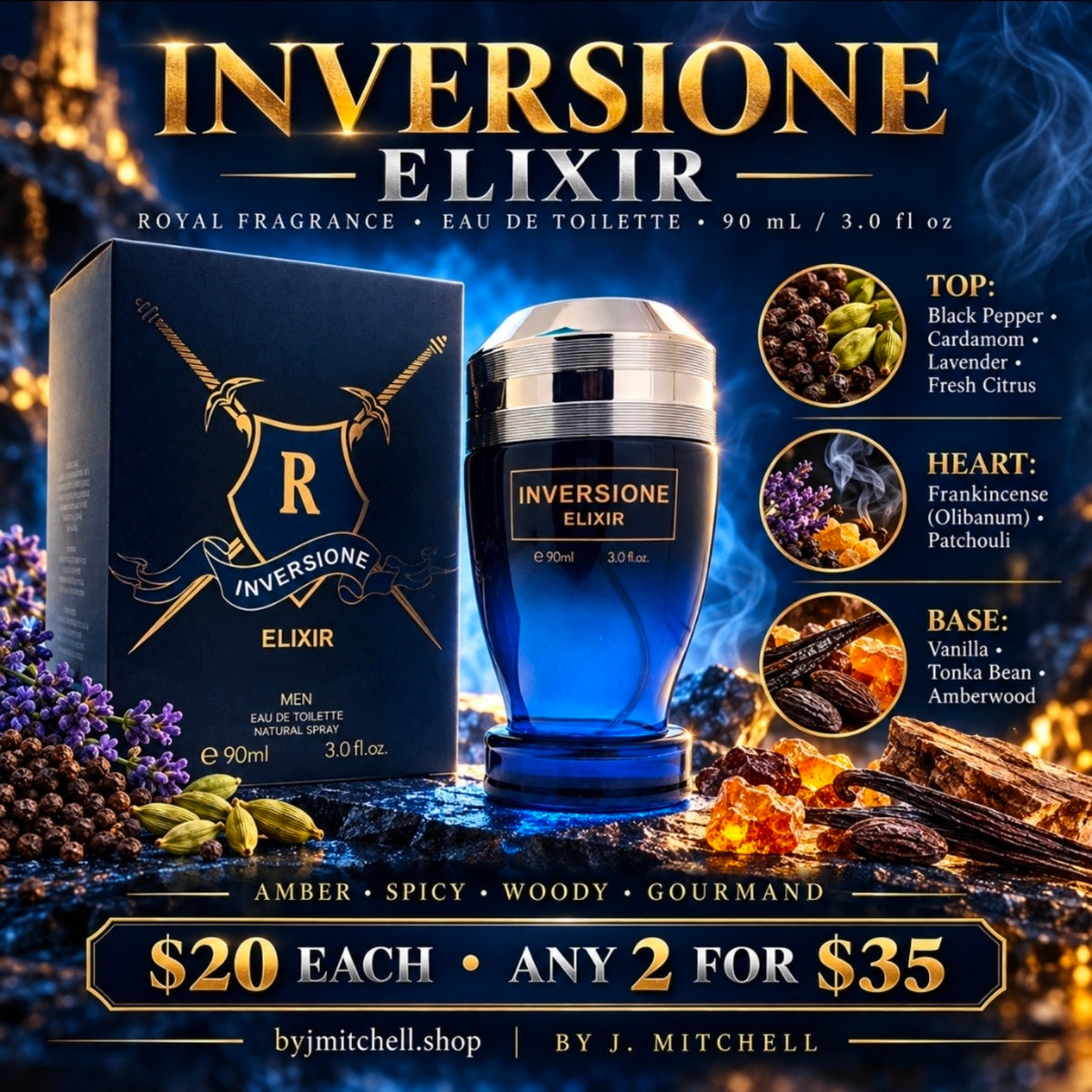 Inversione Elixir EDT notes and $20 offer