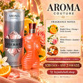 Aroma Couture J.Mod Pierre Pour Femme EDP with fragrance notes and $20 or 2 for $35 pricing