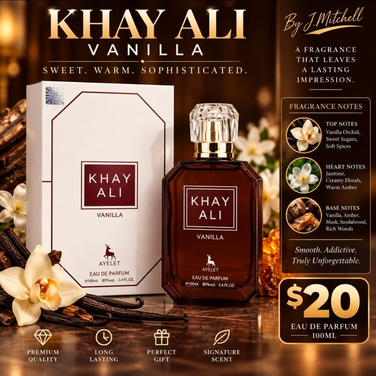 Khay Ali Vanilla Eau de Parfum