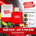 Luna Sport Eau de Toilette for Men fragrance notes and $20 store offer