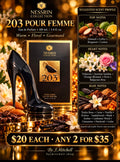 Nessrin Collection 203 Pour Femme with suggested scent notes