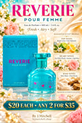 Reverie Pour Femme 100mL with suggested scent profile and By J.Mitchell pricing