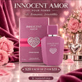 Innocent Amor Pour Femme by By J. Mitchell, soft romantic eau de parfum for women, 100ml
