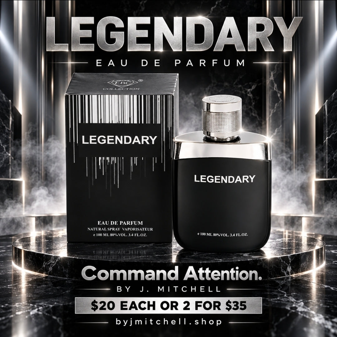 Legendary by EBC Collection, commanding eau de parfum for men, 100ml