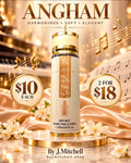 Angham Body Mist bottle by By J. Mitchell, soft elegant fragrance mist, 250ml