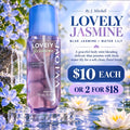 Lovely Jasmine by V.V.LOVE, graceful jasmine and water lily body mist, 236ml