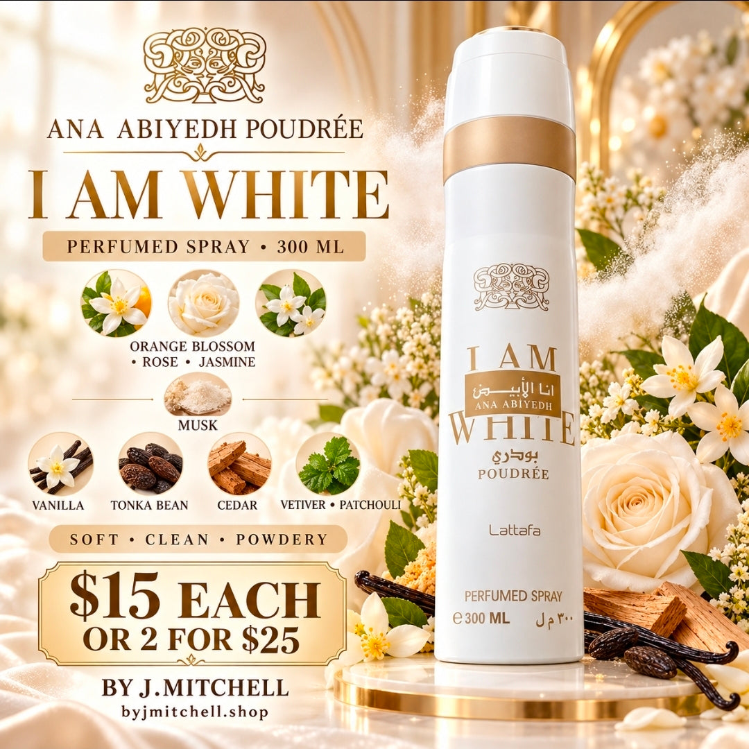 Ana Abiyedh Poudrée - I Am White