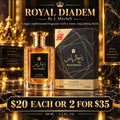 Royal Diadem by V.V.Love, regal sophisticated eau de toilette, 100ml