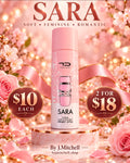 Sara by Tom & Darin, soft feminine romantic perfumed deodorant body spray, 200ml