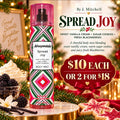Spread Joy by Aéropostale, cheerful sweet vanilla and blackberry body mist, 237ml