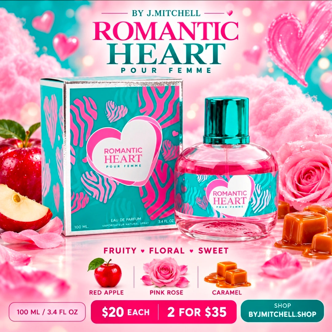 Romantic Heart Pour Femme