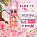 Coconut Freeze by V.V.LOVE, coconut milk and rose hair and body mist, 236ml