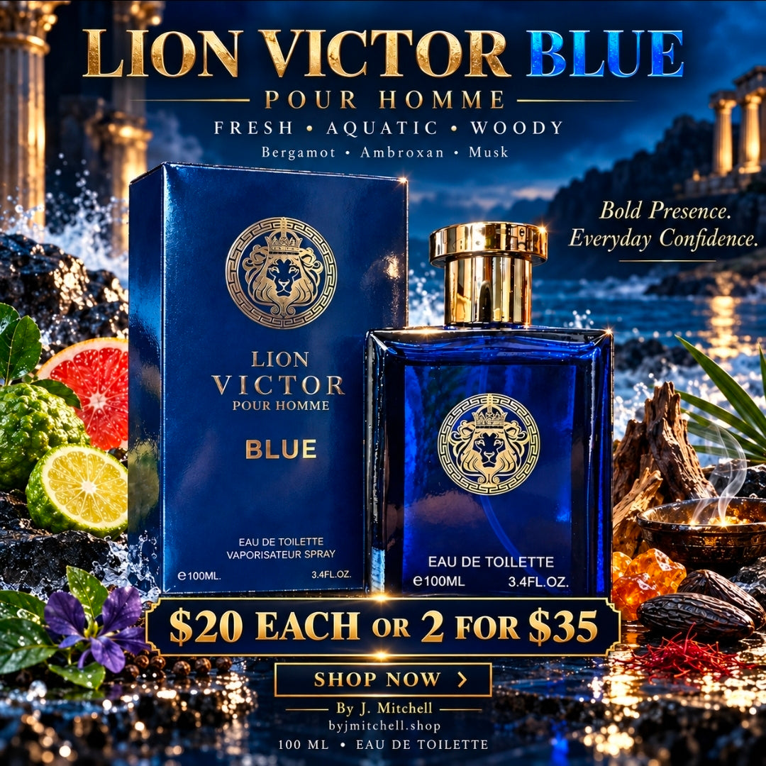 Lion Victor Blue Pour Homme