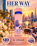 Her Way by Parfum De Luxe, confident modern elegant perfume spray for women