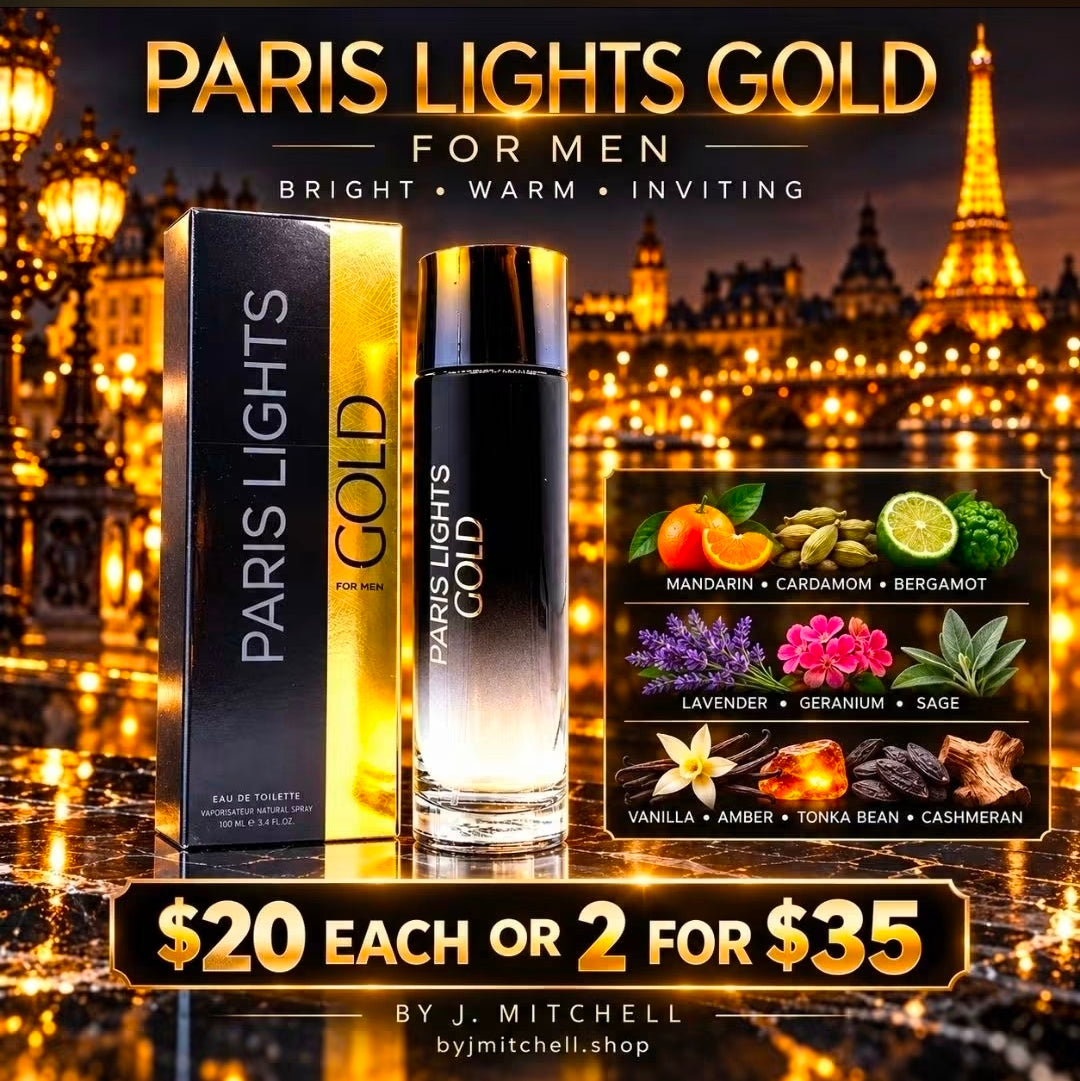 Paris Lights Gold For Men