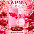Vivianna Cherry Kiss by By J. Mitchell, sweet flirty eau de parfum for women, 100ml