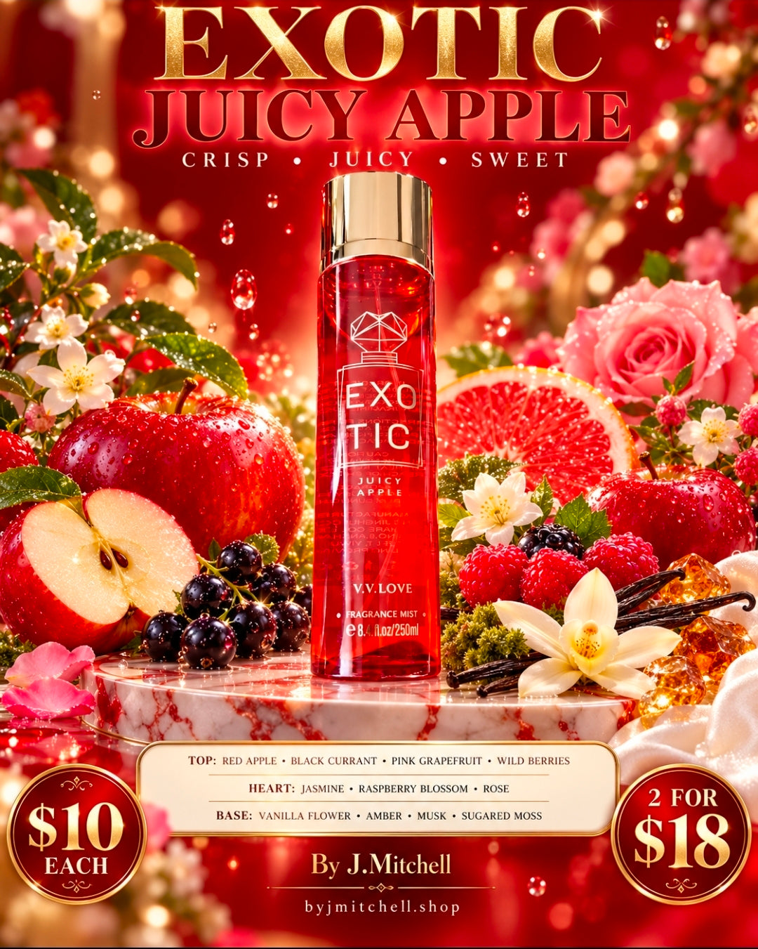 Exotic Juicy Apple